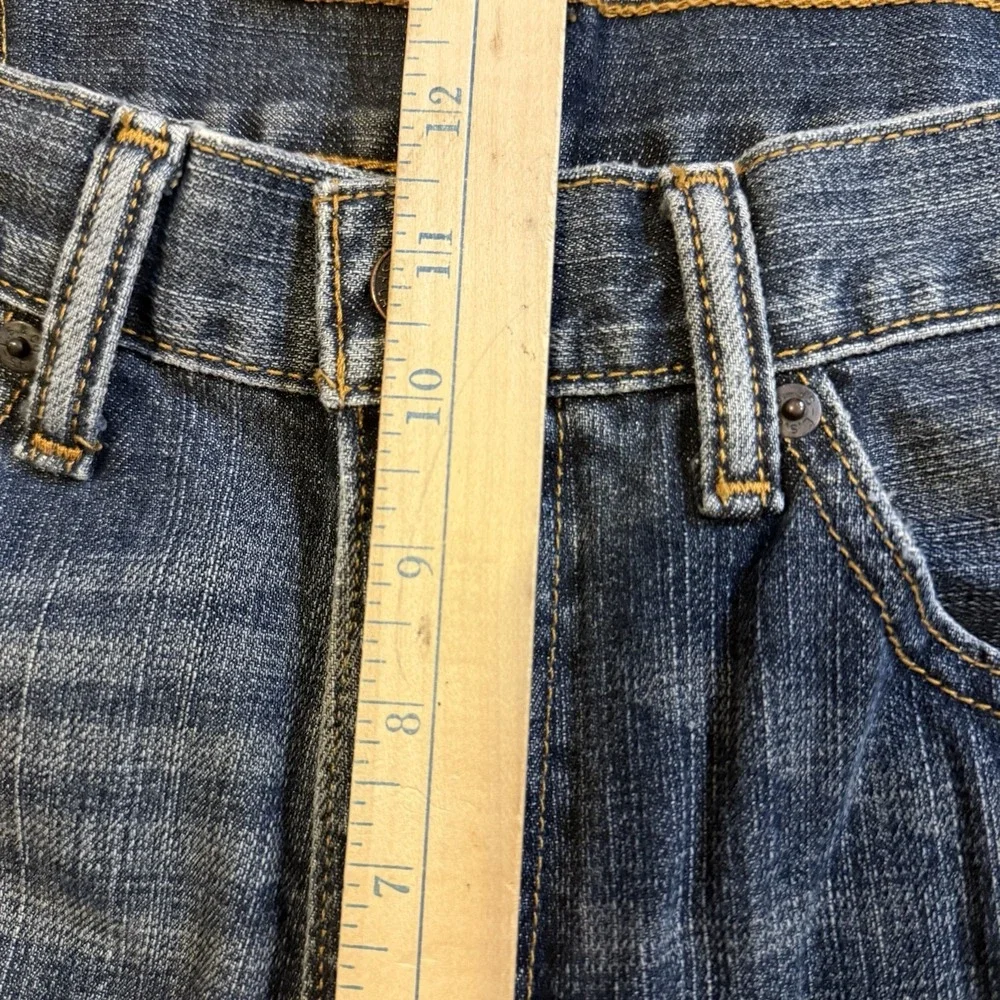 Levi's 505 Straight Fit‎ Jeans Mens 34x29 Blue Cotton  Medium Wash Fits 32 X 27